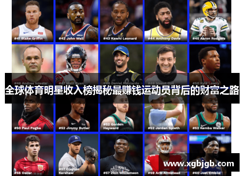 全球体育明星收入榜揭秘最赚钱运动员背后的财富之路